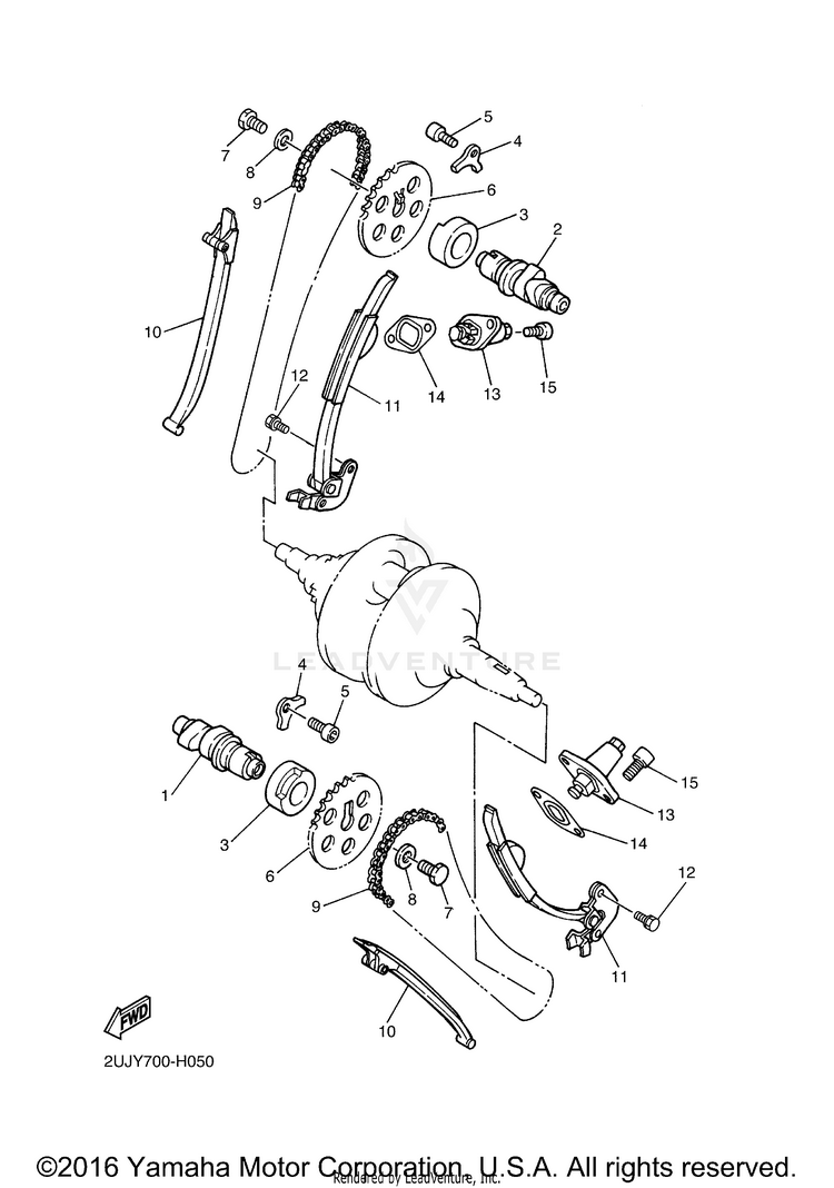 Camshaft Chain Schematic