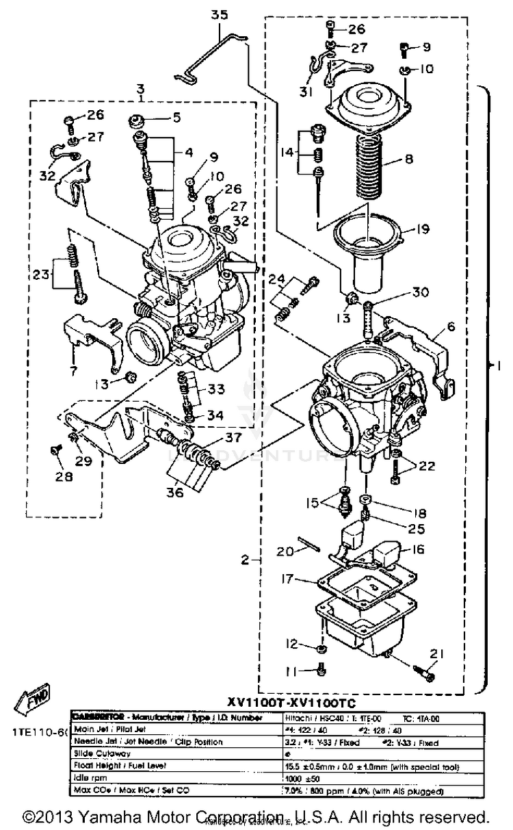 Carburetor Schematic