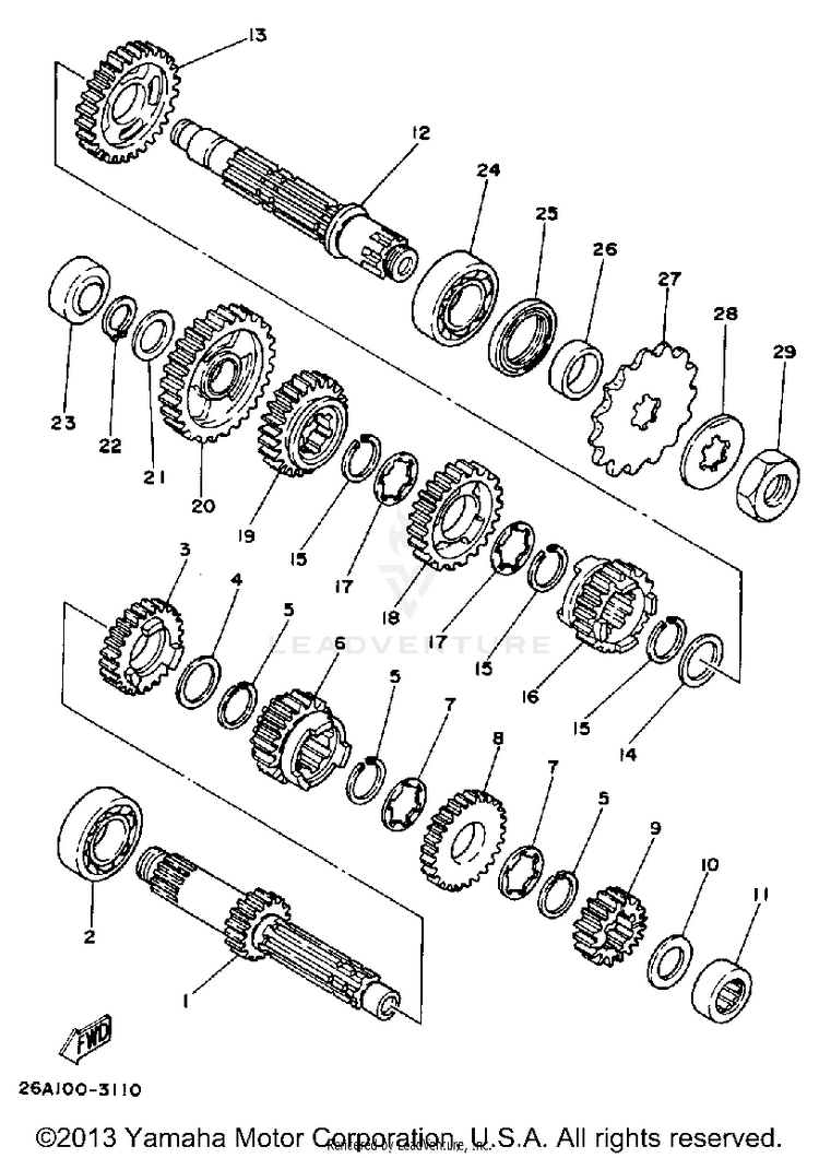 Transmission Schematic