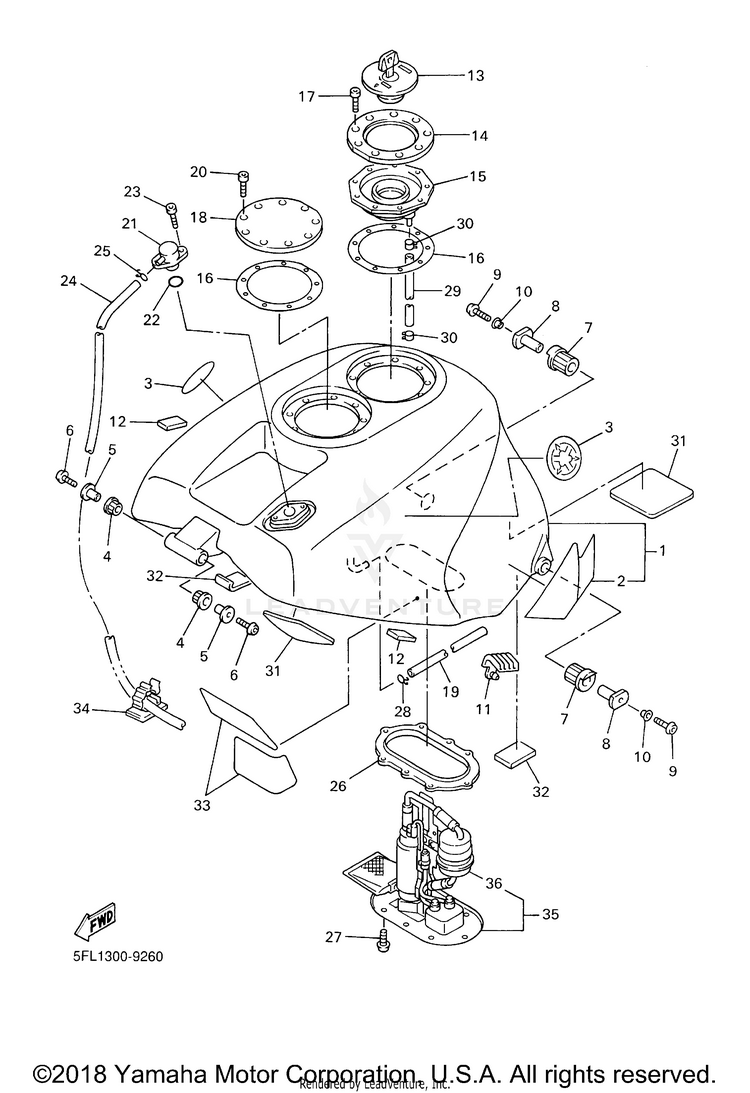 Fuel Tank Schematic