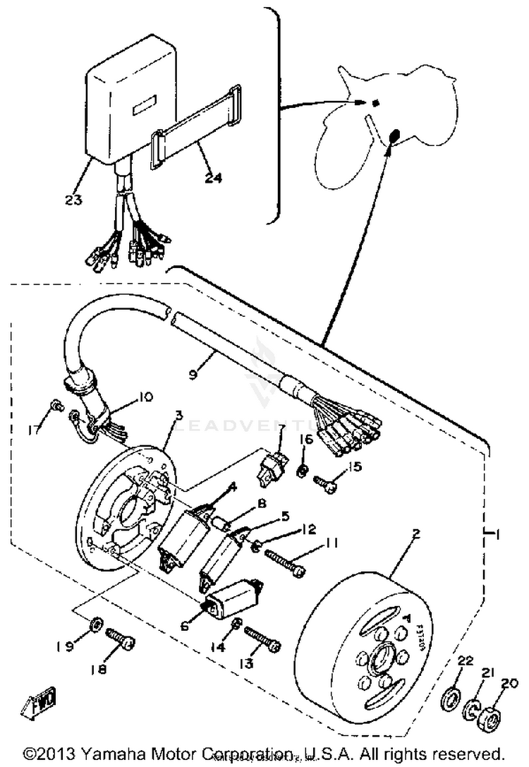 C - D - I Magneto Schematic