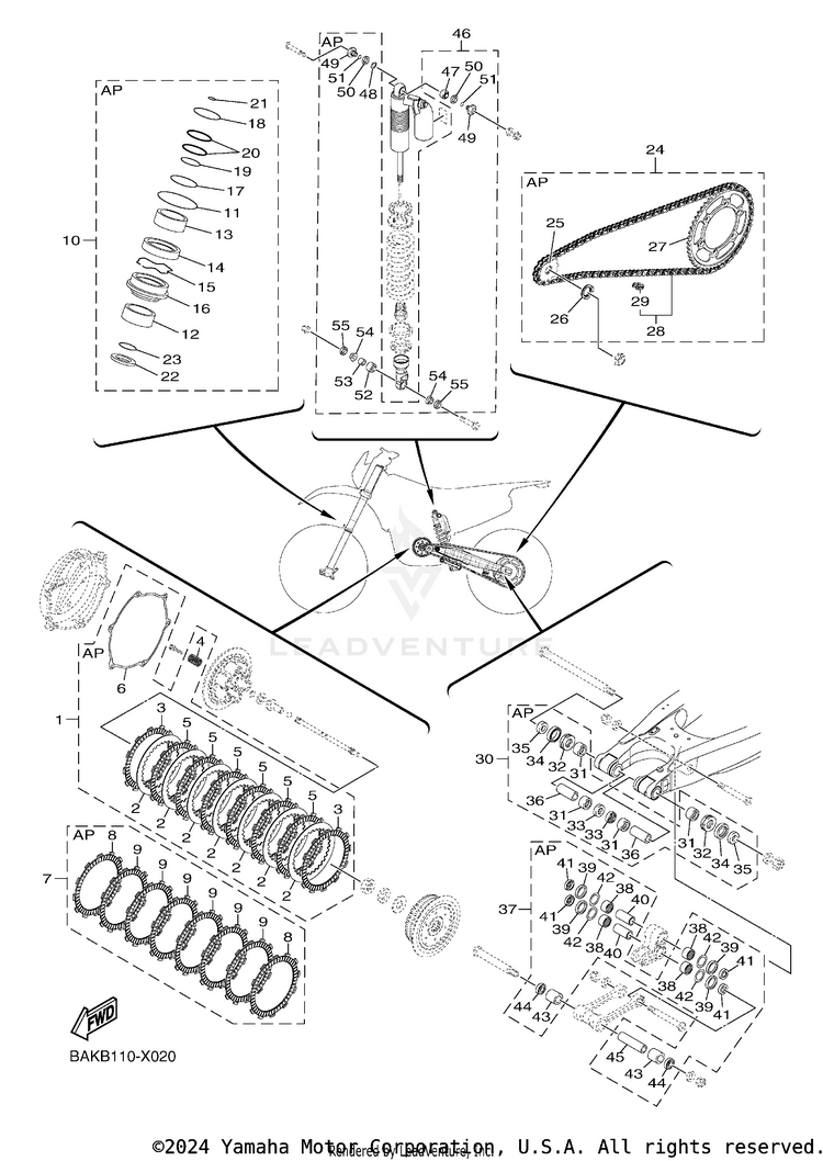 3 Maintenance Parts Kit Schematic