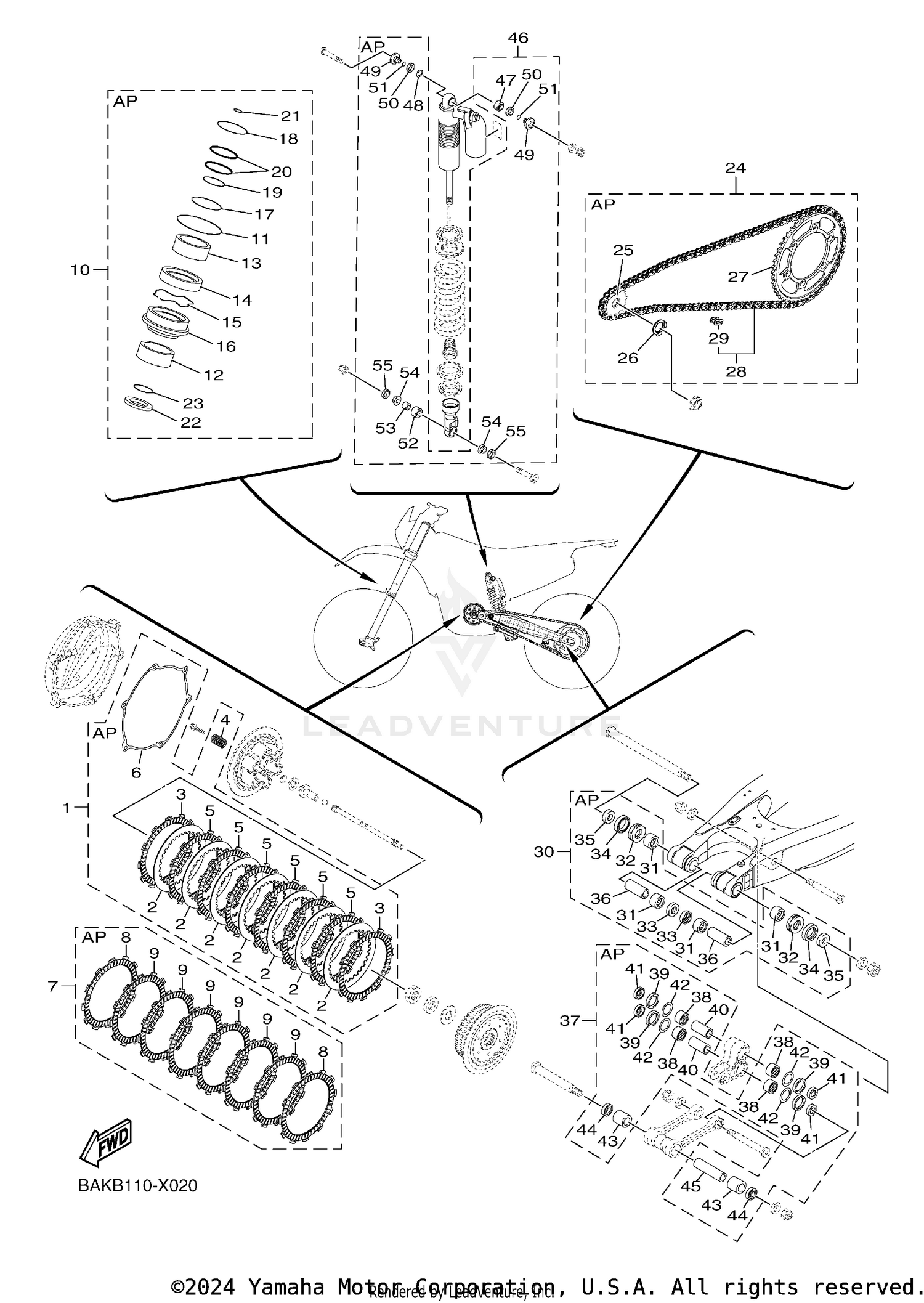 Assembly diagram