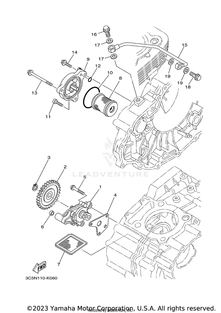 Oil Pump Schematic