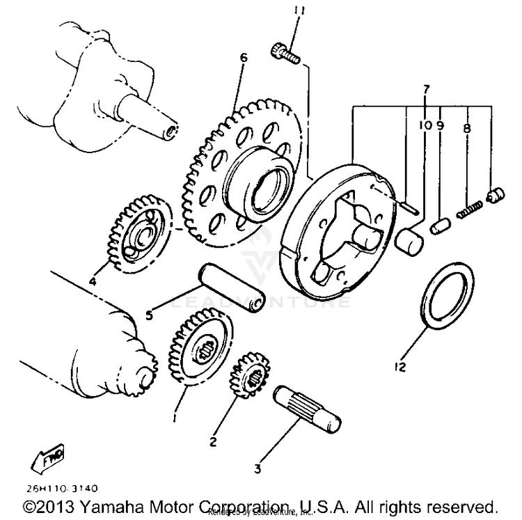 Starter Motor Schematic