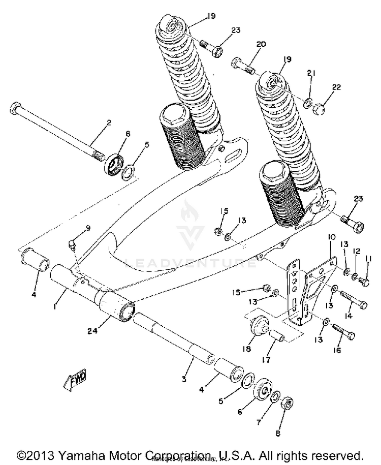 Rear Arm - Rear Cushion Schematic
