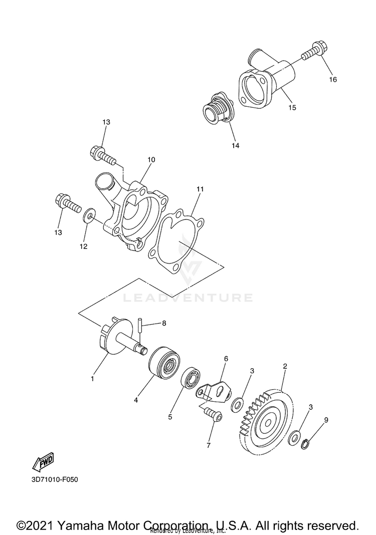Water Pump Schematic