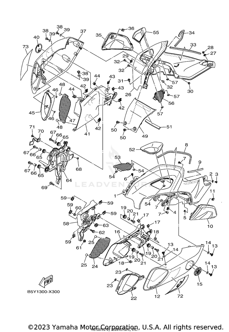 Fuel Tank 2 MT10 - MT10NCB - 2022 Schematic