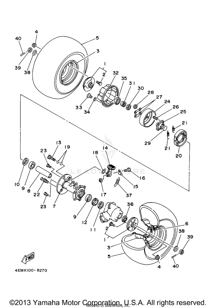 Rear Wheel Schematic