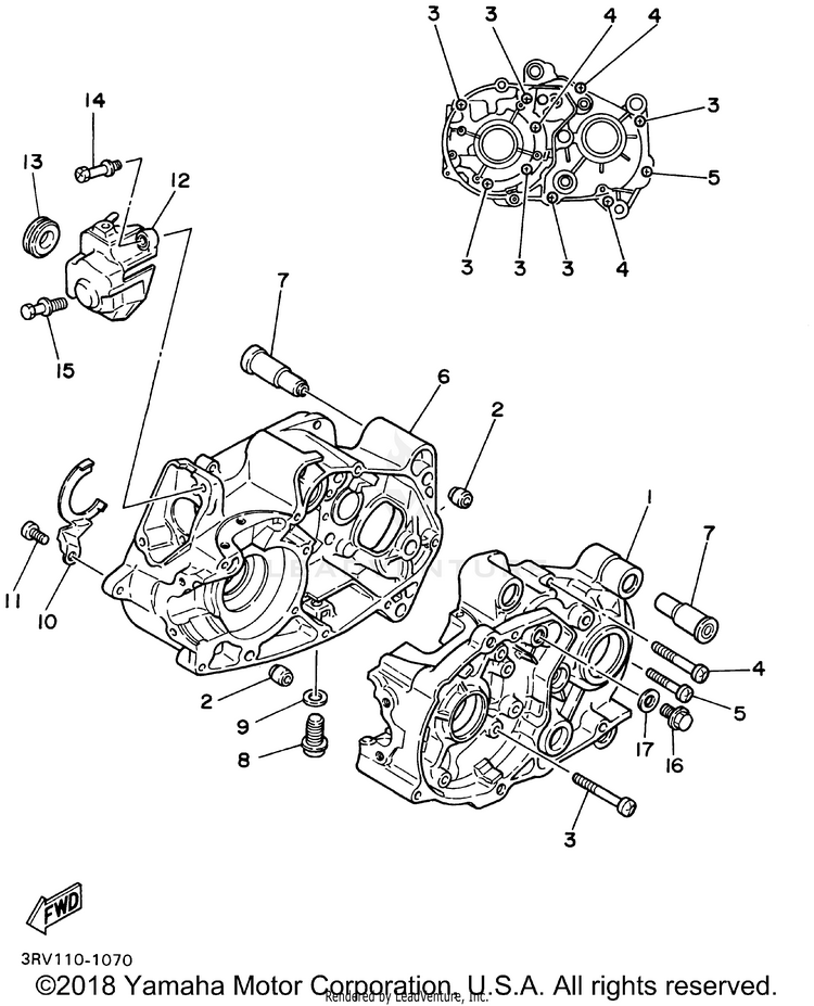 Crankcase Schematic