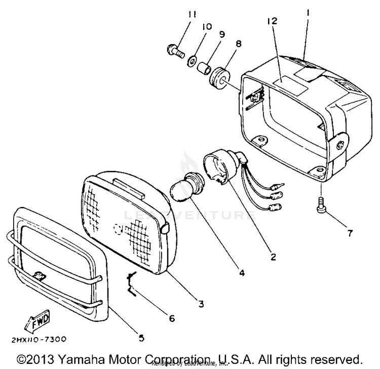 Headlight Schematic