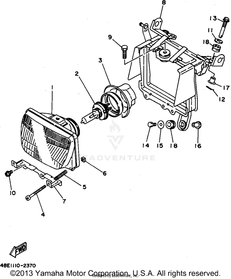 Headlight Schematic