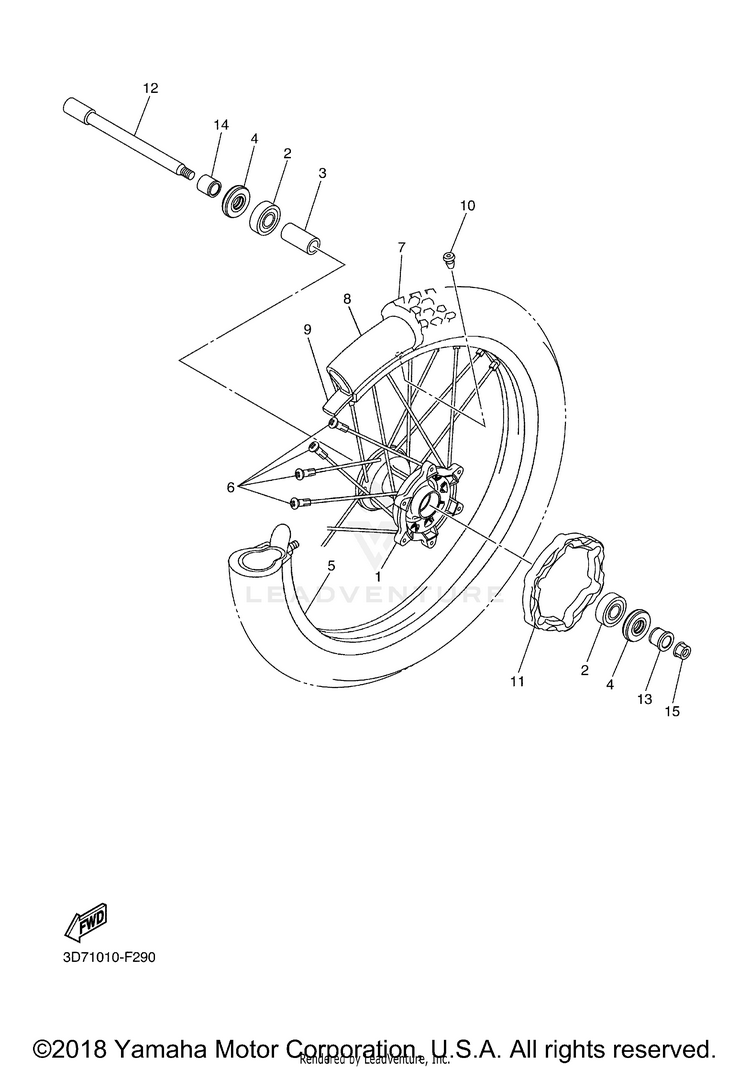 Front Wheel Schematic