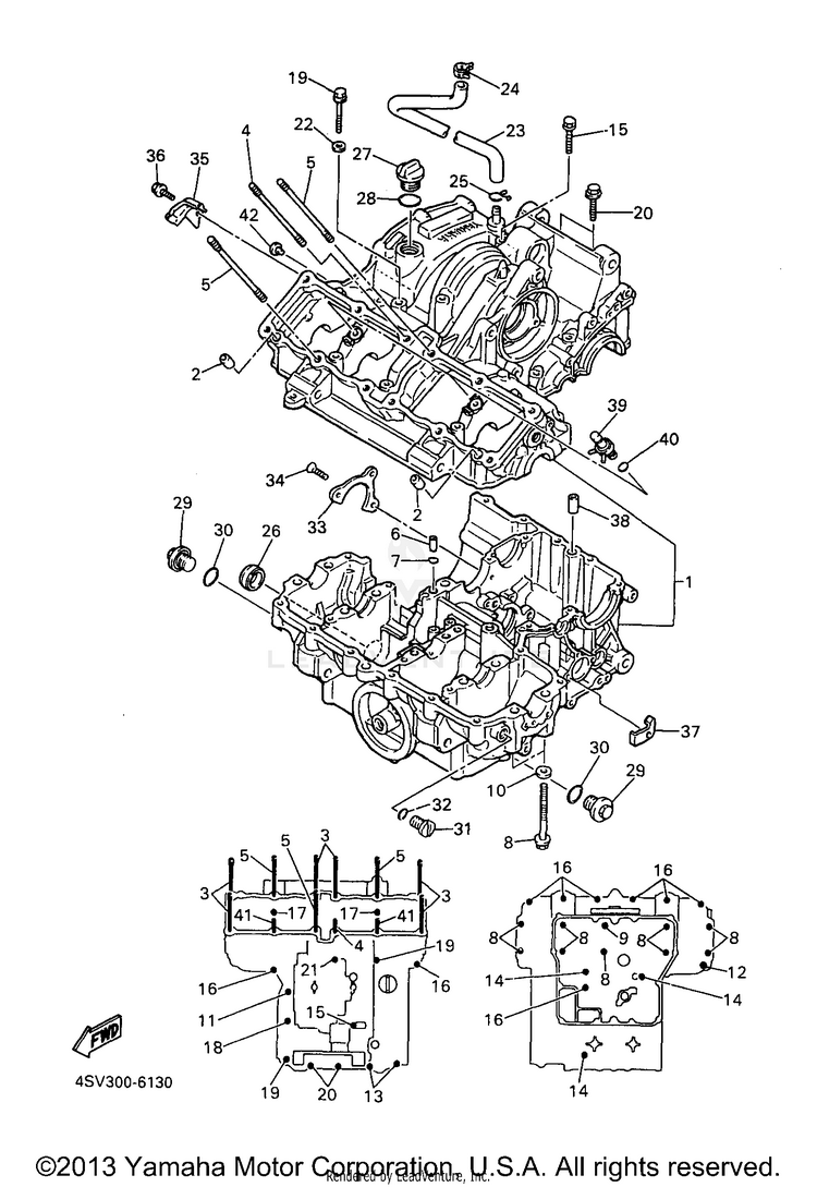 Crankcase Schematic