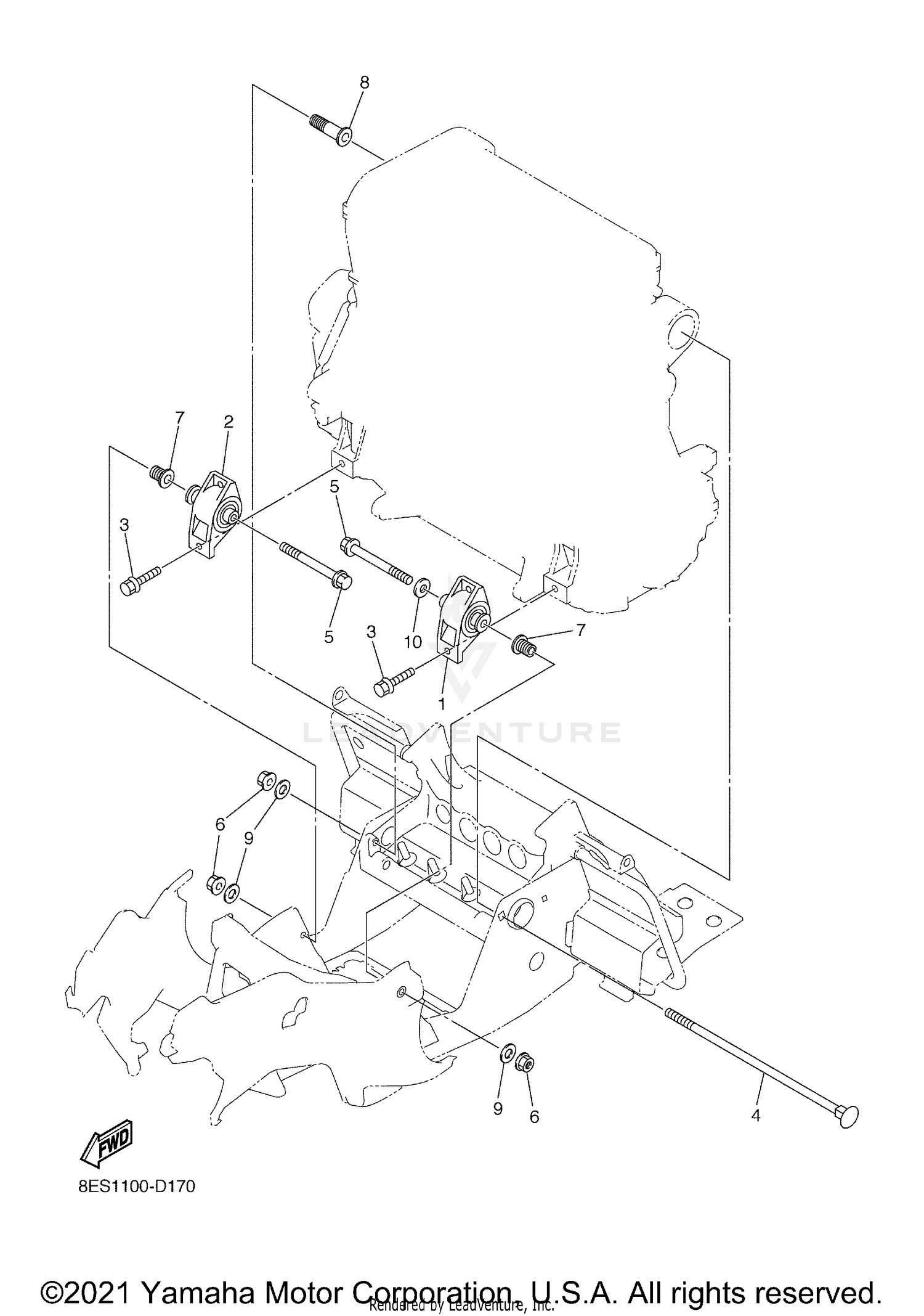 ENGINE BRACKET