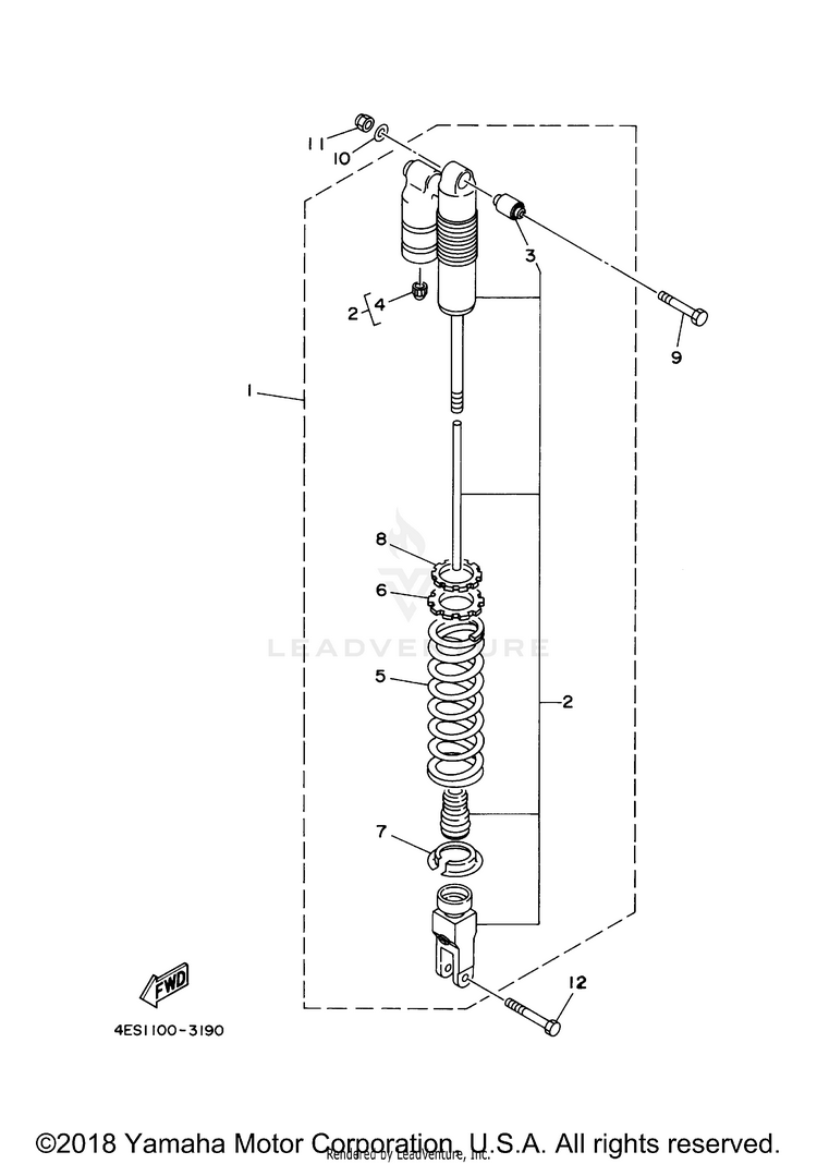 Rear Suspension Schematic