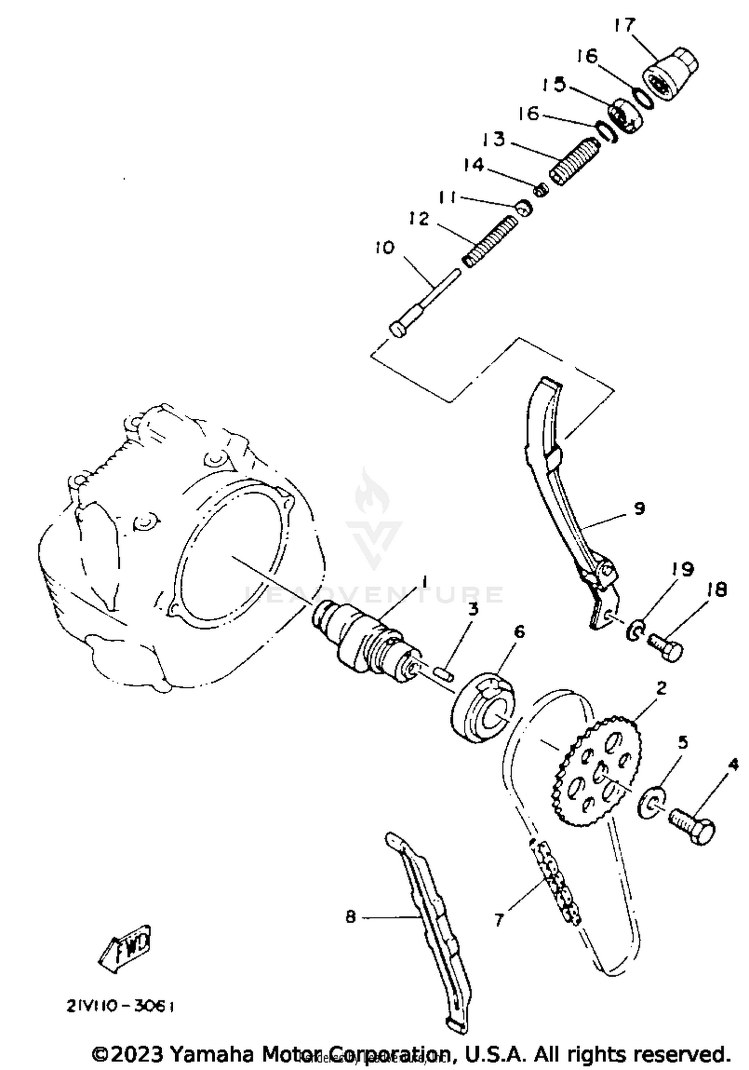 CAMSHAFT - CHAIN