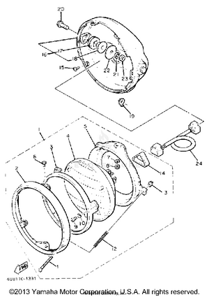 Headlight Schematic