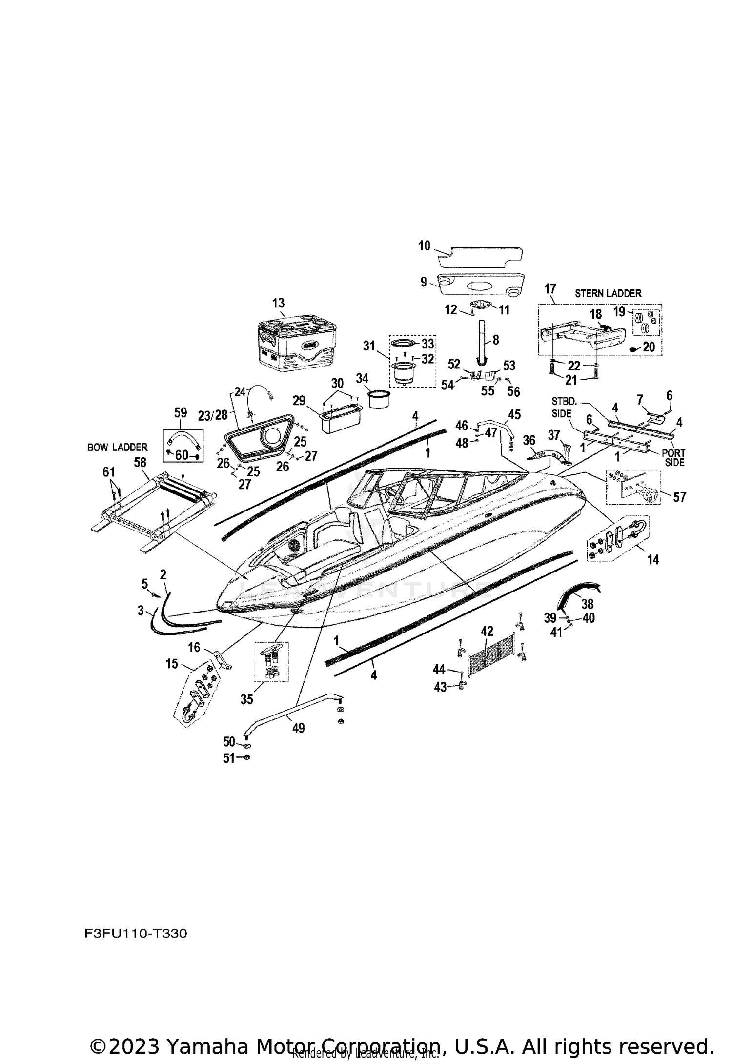 HULL DECK FITTINGS