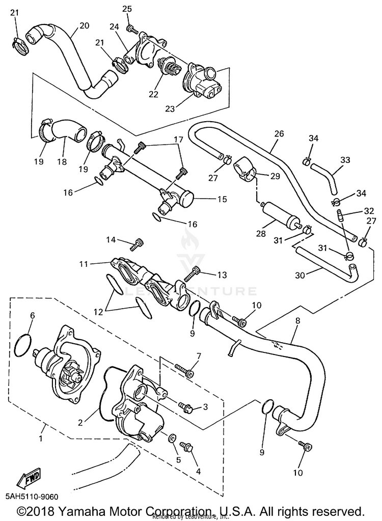 Water Pump Schematic
