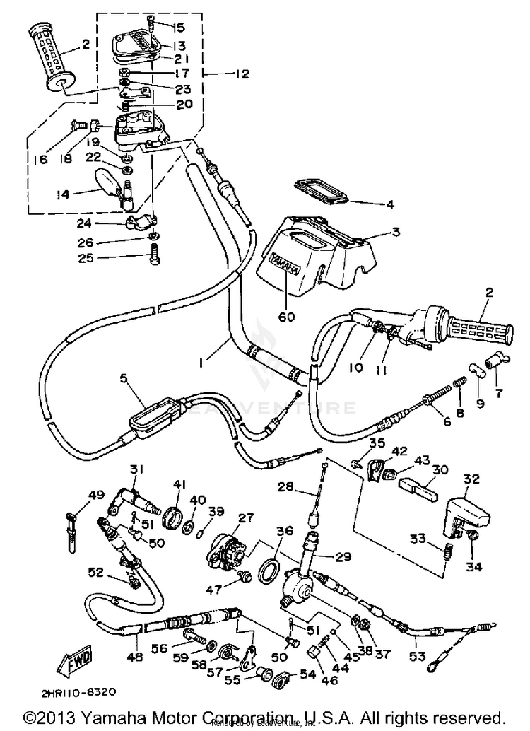Handlebar-Cable Schematic