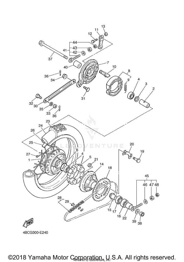 Rear Wheel Schematic