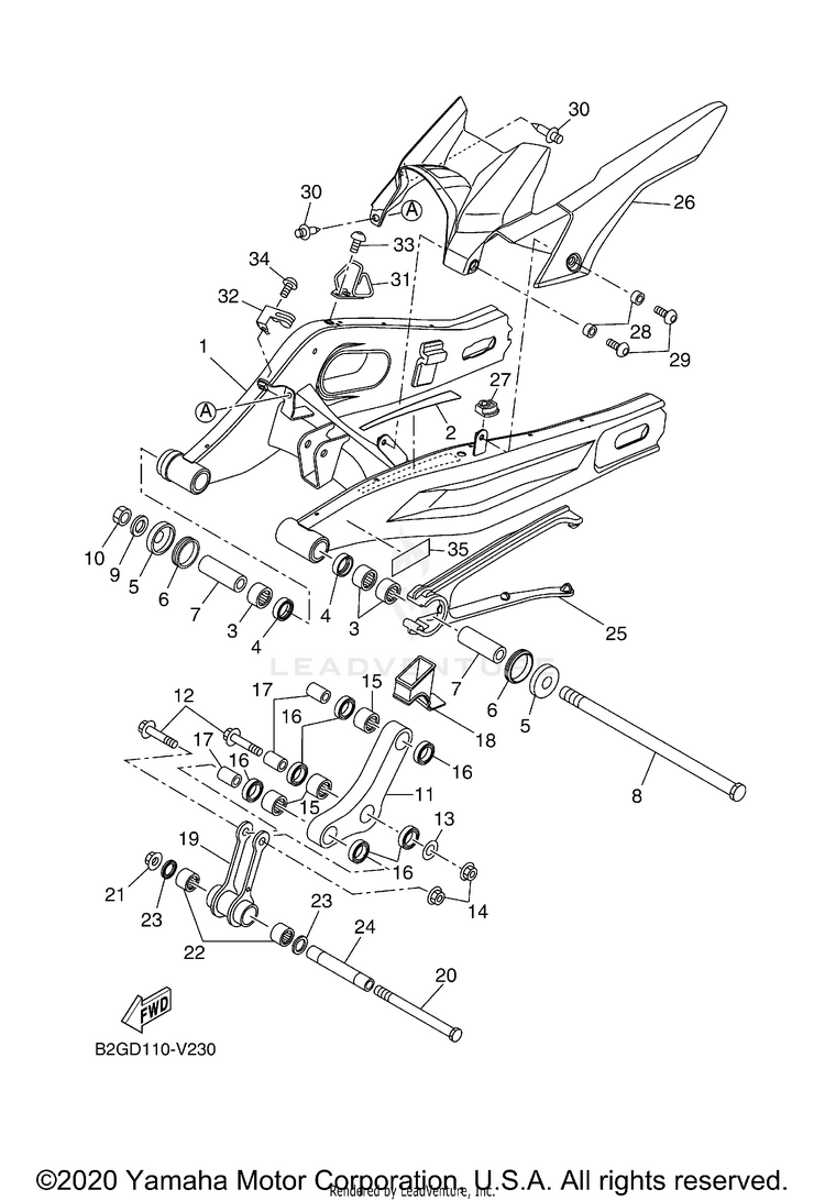 Rear Arm Schematic