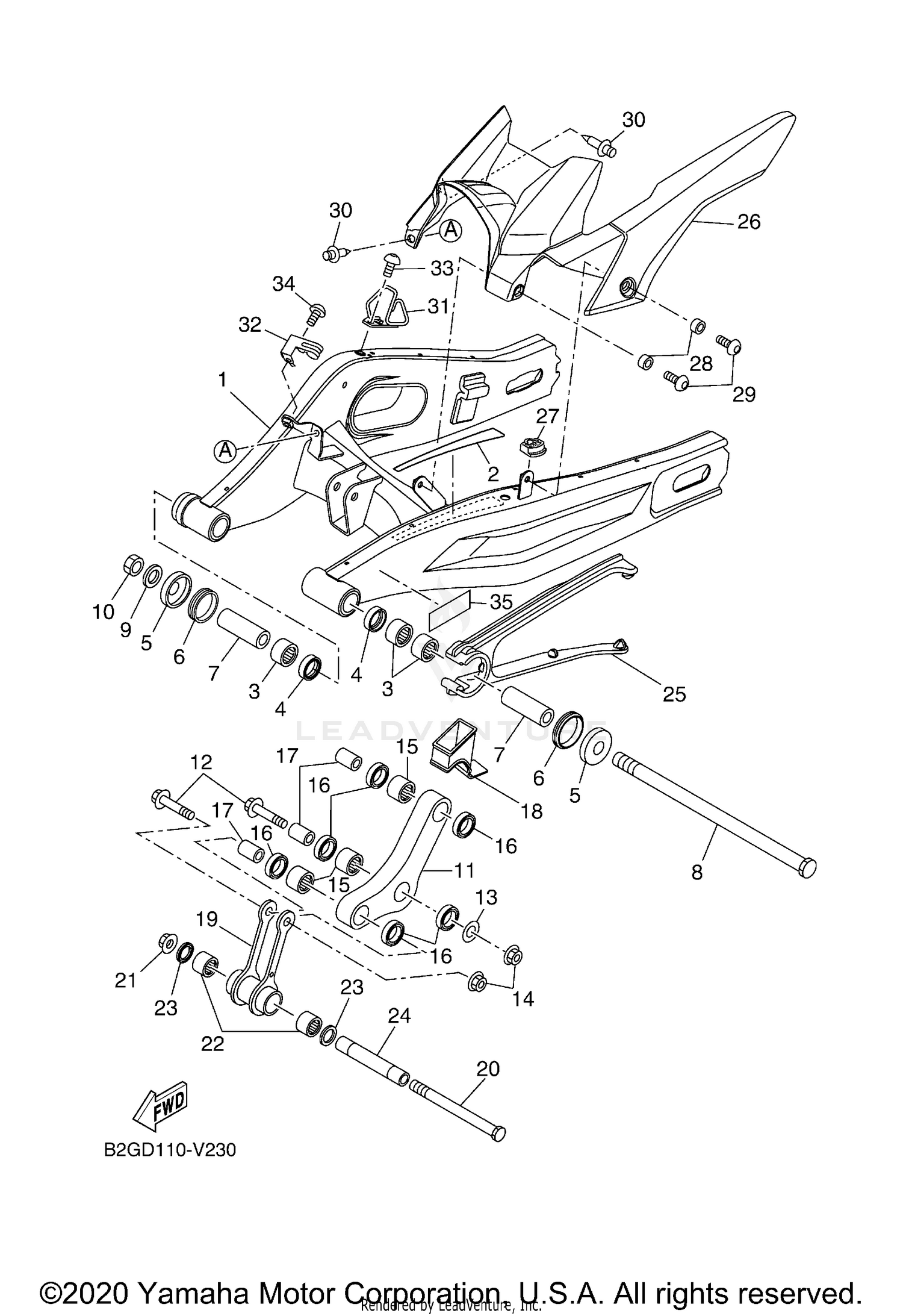 REAR ARM