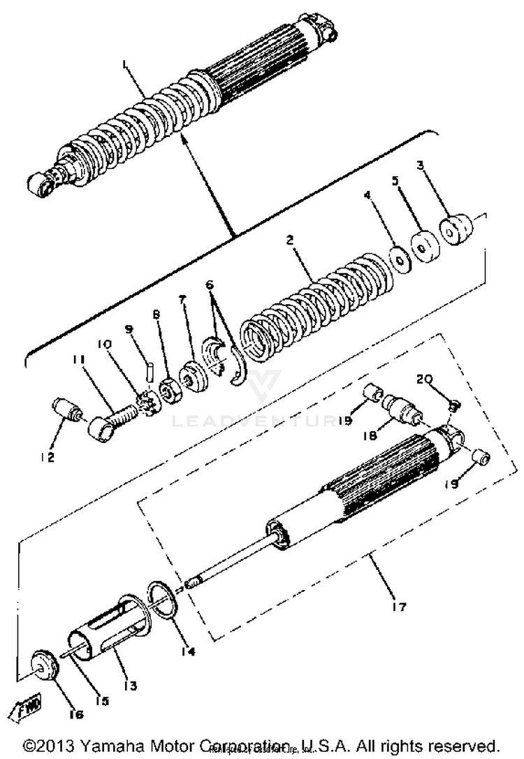 Rear Cushion Schematic