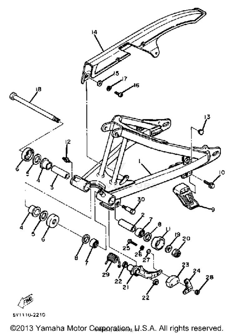 Rear Arm Schematic