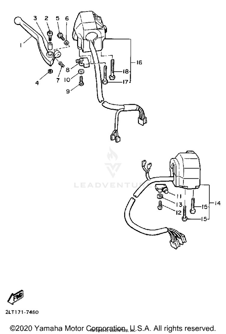 Handle Switch Lever Schematic
