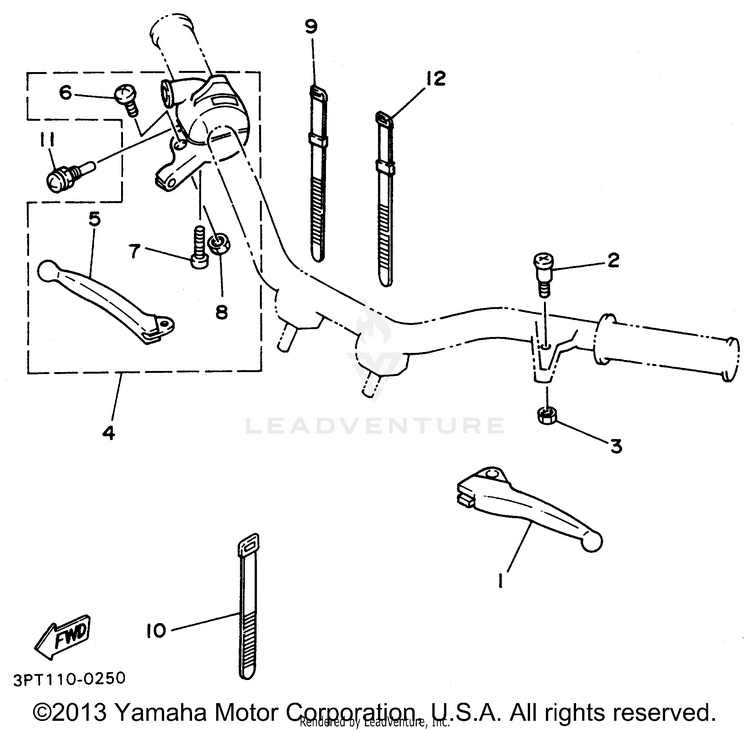 Handle Switch Lever Schematic