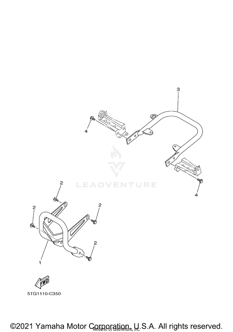 Guard YFZ450 - YFZ45BB - 2012 Schematic