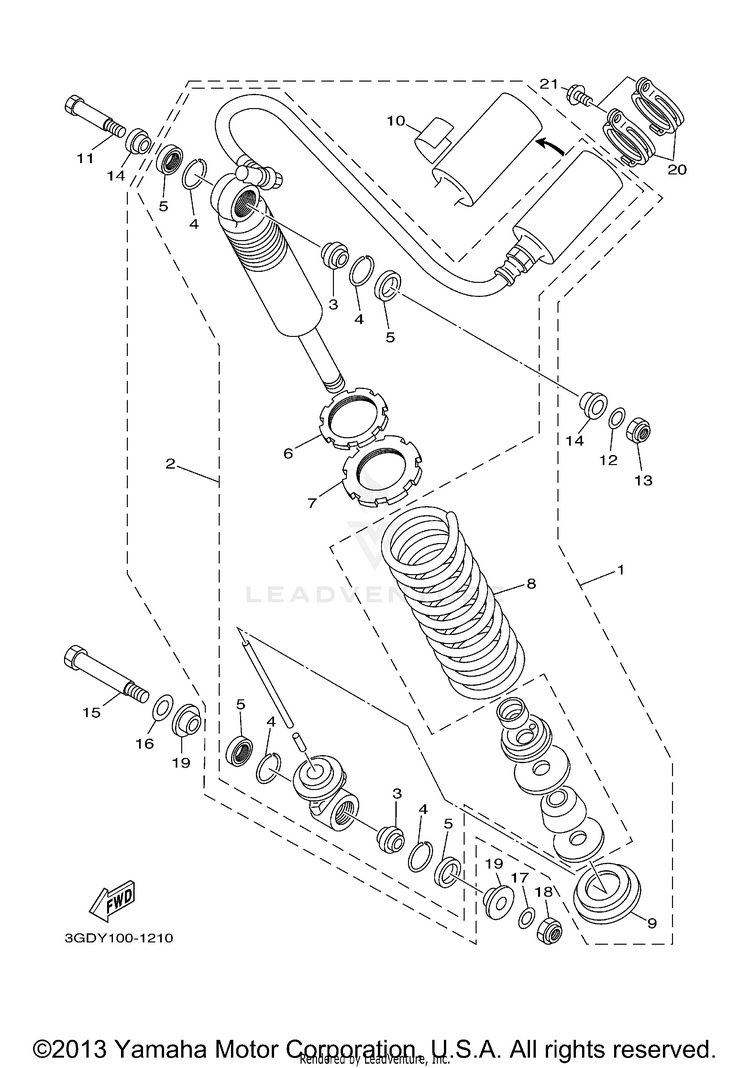 Rear Suspension Schematic