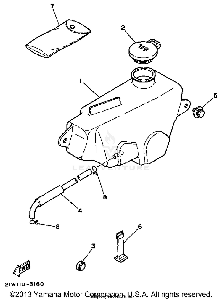 Oil Tank - Tool Schematic