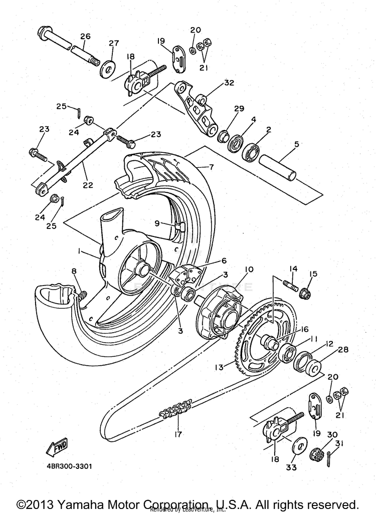 Rear Wheel Schematic