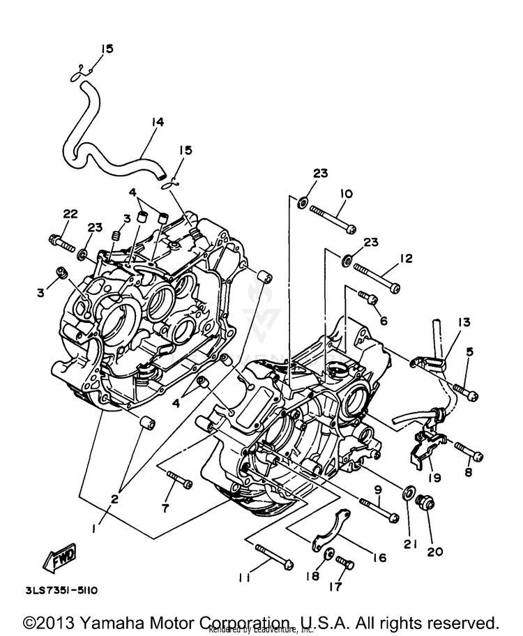 Crankcase Schematic