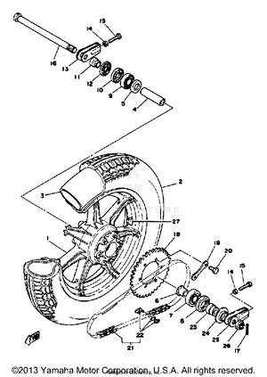 Rear Wheel Schematic