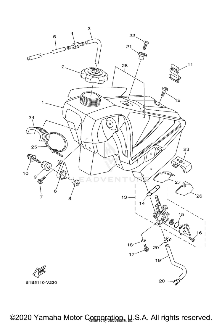Fuel Tank Schematic