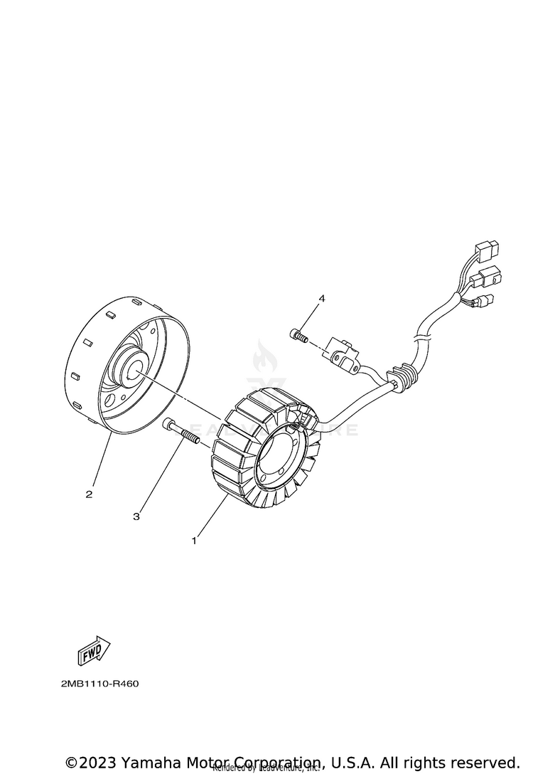 Generator WOLVERINE - YXE70WDBHG - 2017 Schematic