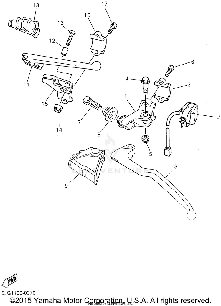 Handle Switch Lever Schematic