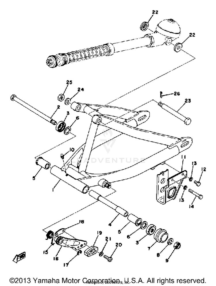 Rear Arm Schematic