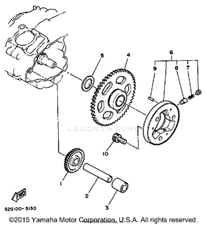Starter Clutch Schematic