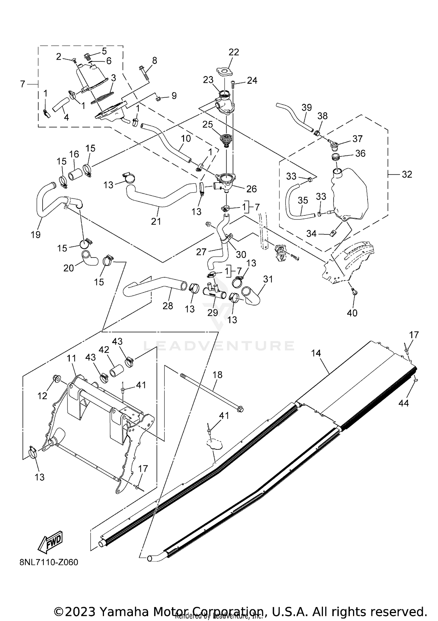 RADIATOR & HOSE