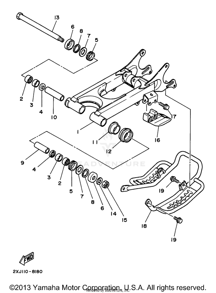 Rear Arm Schematic