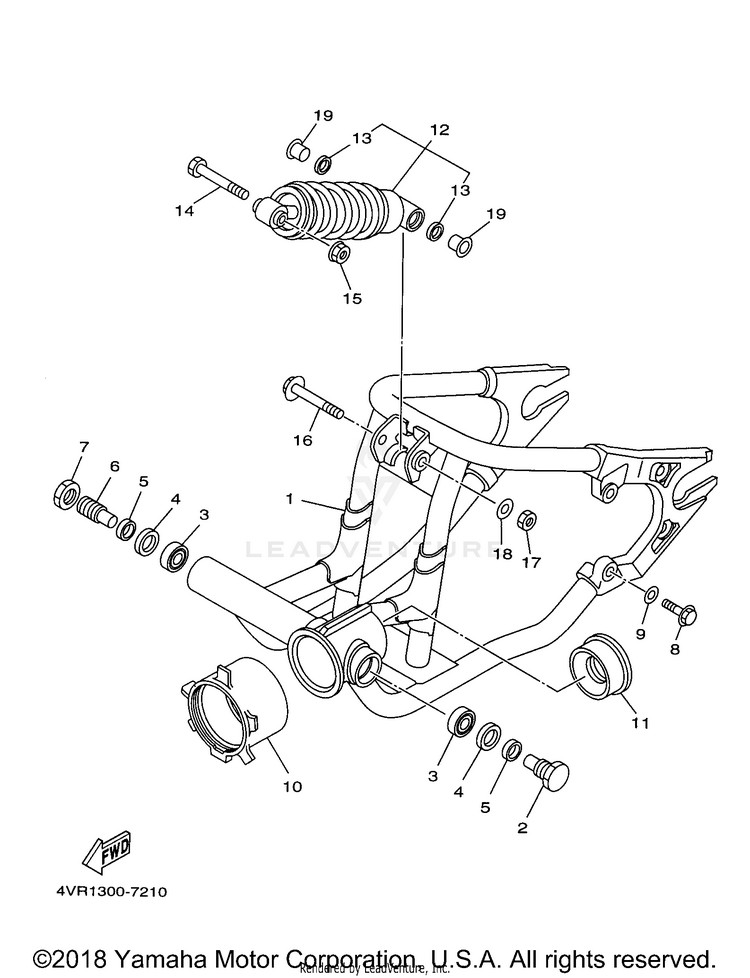 Rear Arm Suspension Schematic