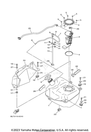 Fuel Tank Schematic
