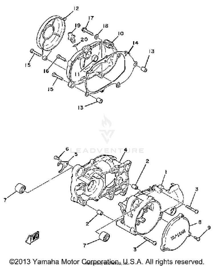 Crankcase Schematic