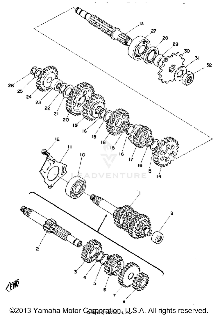 Transmission Schematic