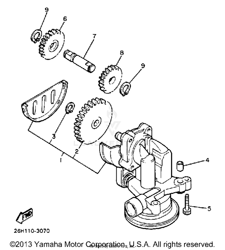 Oil Pump Schematic